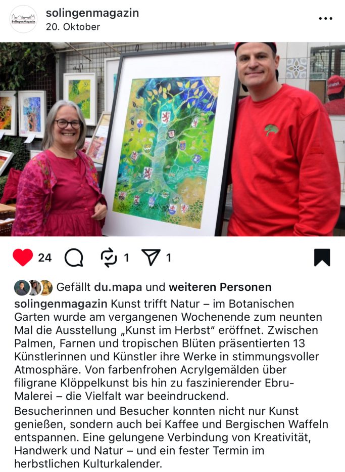 Das Solingen Magazin online Oktober 25 Botanischer Garten Solingen