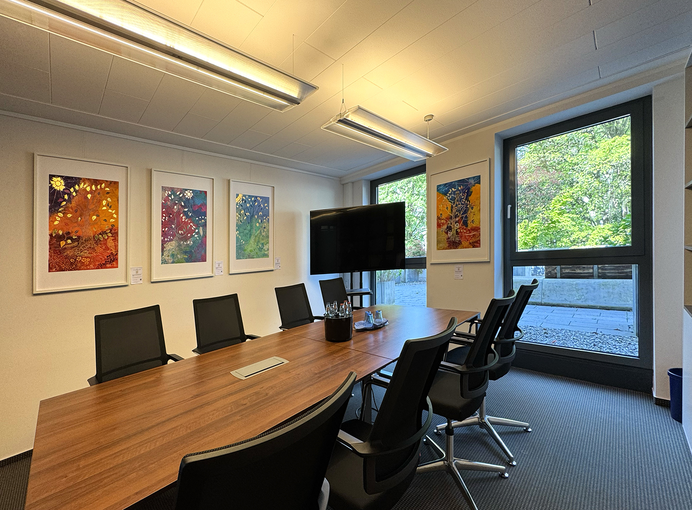 Besprechungszimmer bei WSSK Steuerberatung und Wirtschaftsprüfung in Solingen